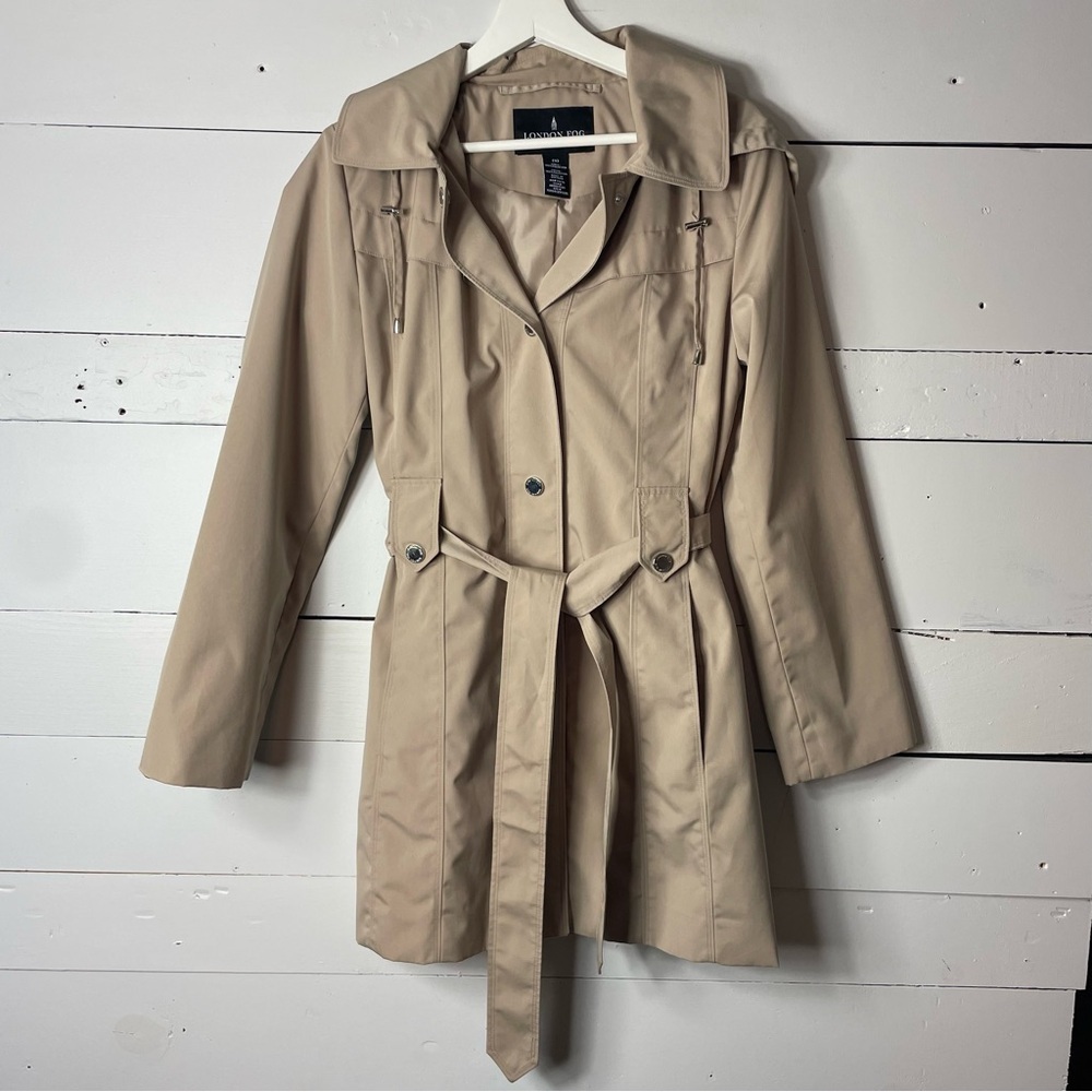 London Fog Tan Trench Coat